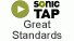 SONICTAP: Great Standards logo not available